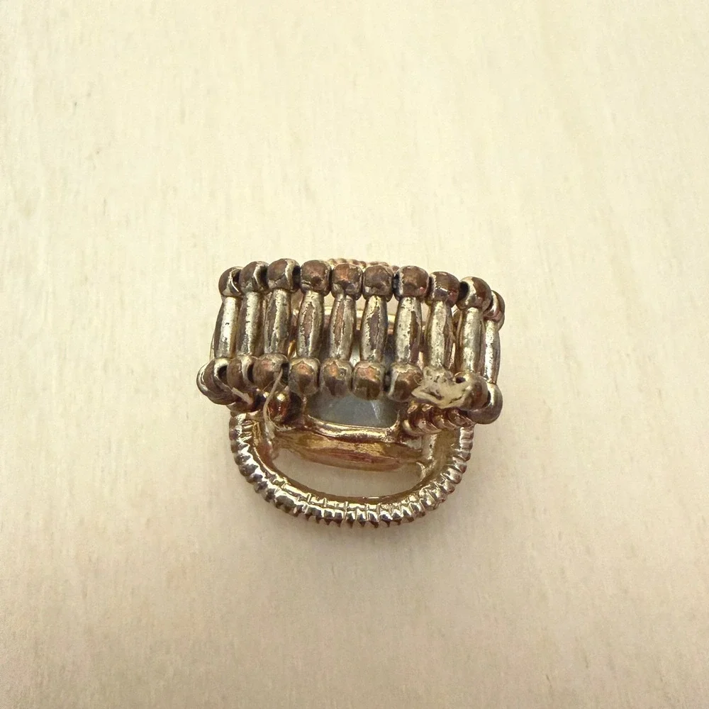 Fashion Ring Lot of 25 Womens OS Multicolored Good Adjustable Statement Jewelry